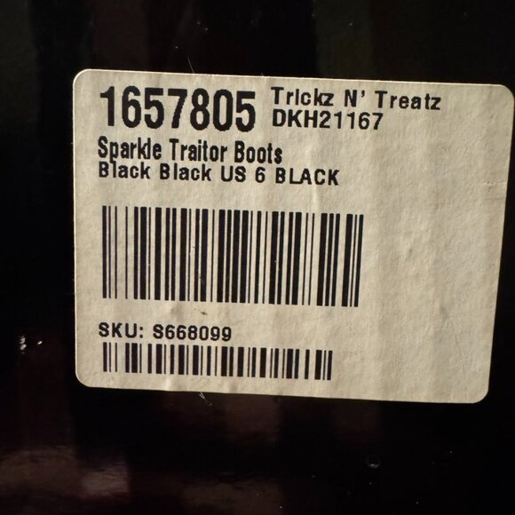 Sparkle Traitor Boots - Size 6 - New in Box - Picture 11 of 11